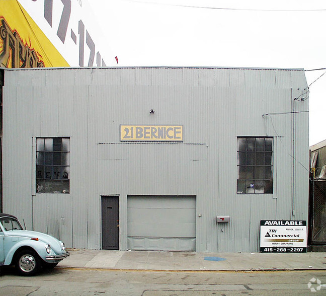 21 Bernice St, San Francisco, CA for lease - Building Photo - Image 2 of 3