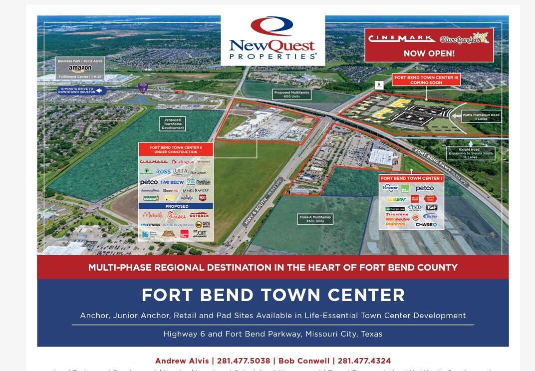 Highway 6, Missouri City, TX 77459 Fort Bend Town Center II