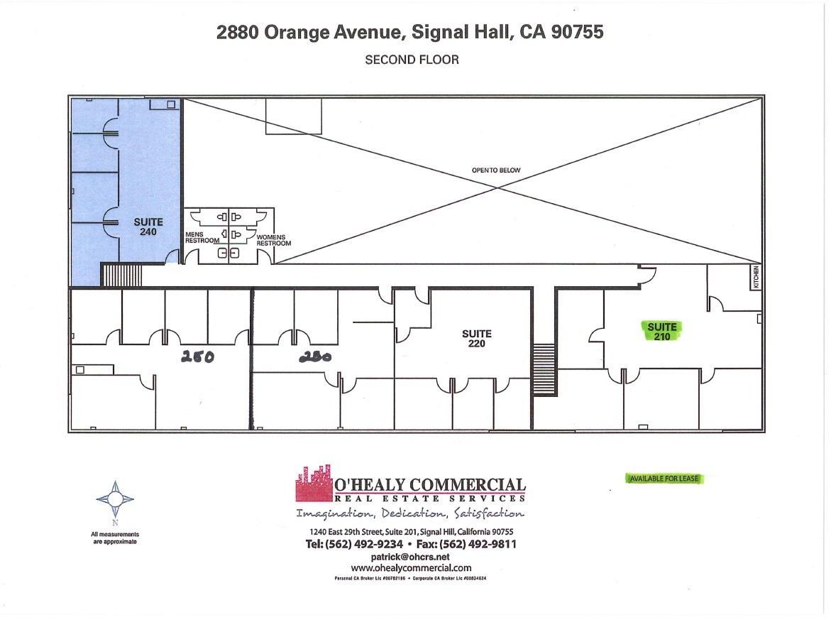 2900 Orange Ave, Signal Hill, CA for lease Floor Plan- Image 1 of 6