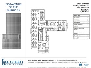 1350 Avenue of the Americas, New York, NY for lease Floor Plan- Image 1 of 2