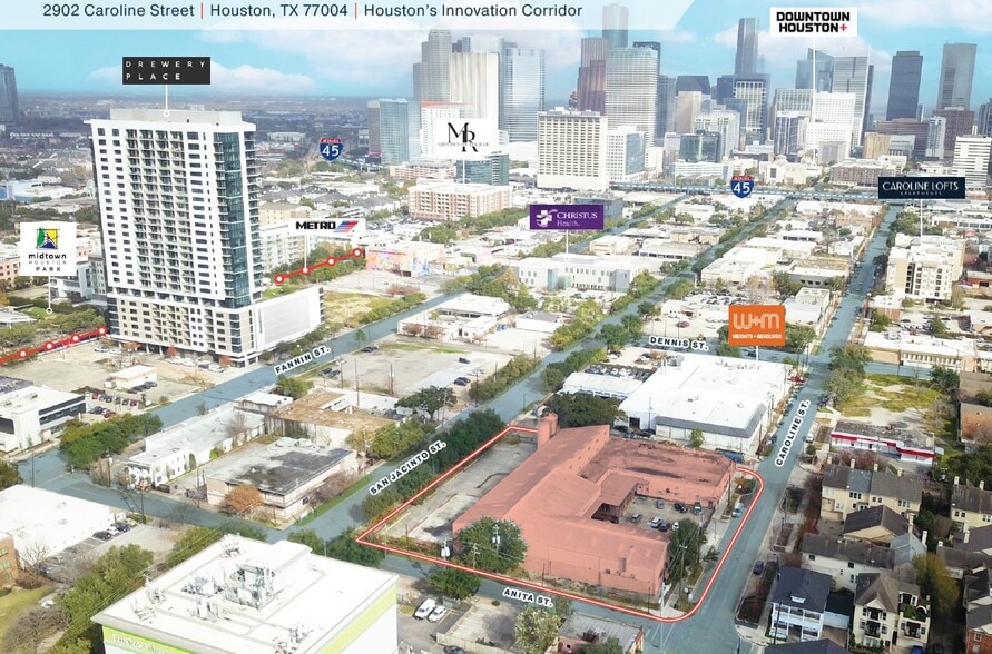 2902 Caroline St, Houston, TX for sale - Building Photo - Image 1 of 5