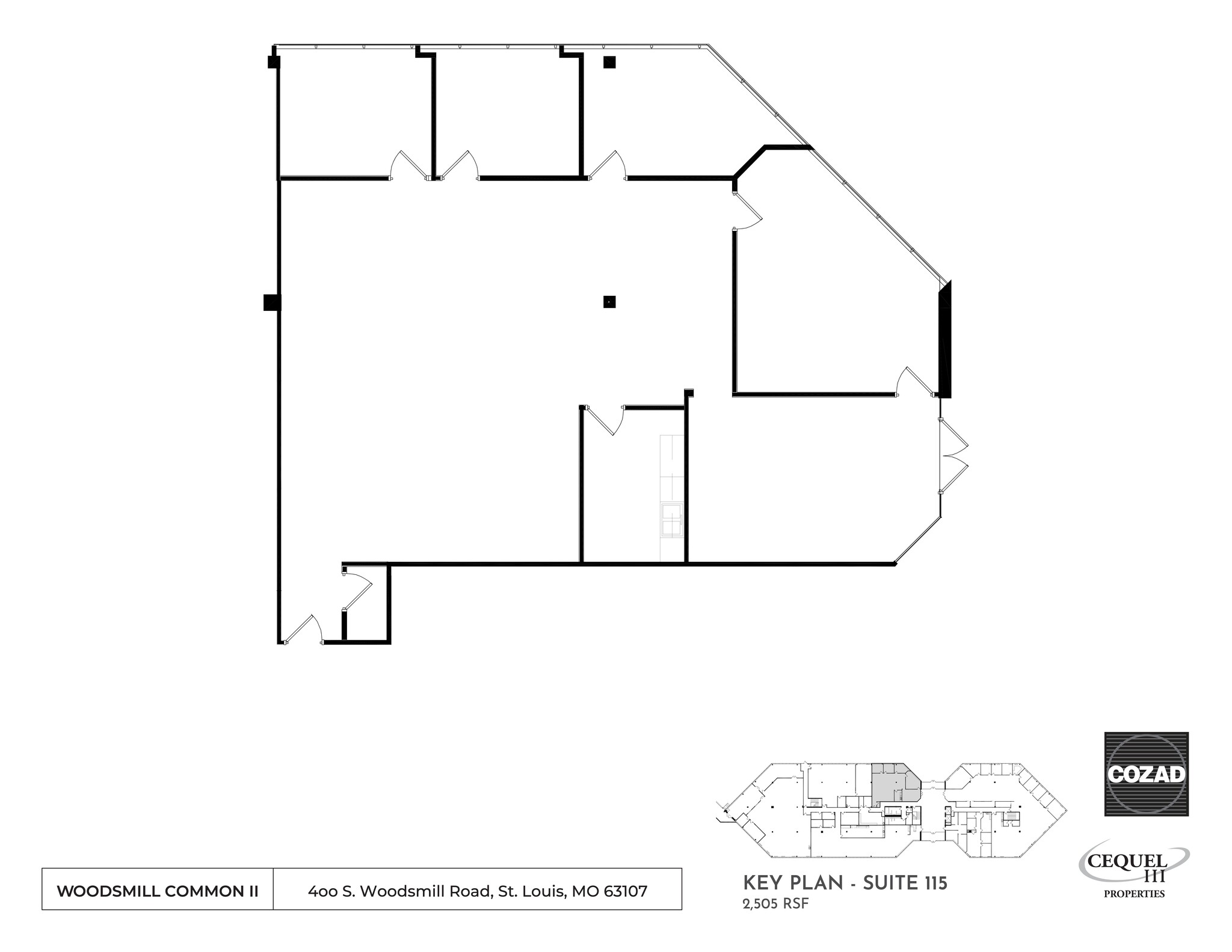 424 S Woods Mill Rd, Chesterfield, MO for lease Site Plan- Image 1 of 1