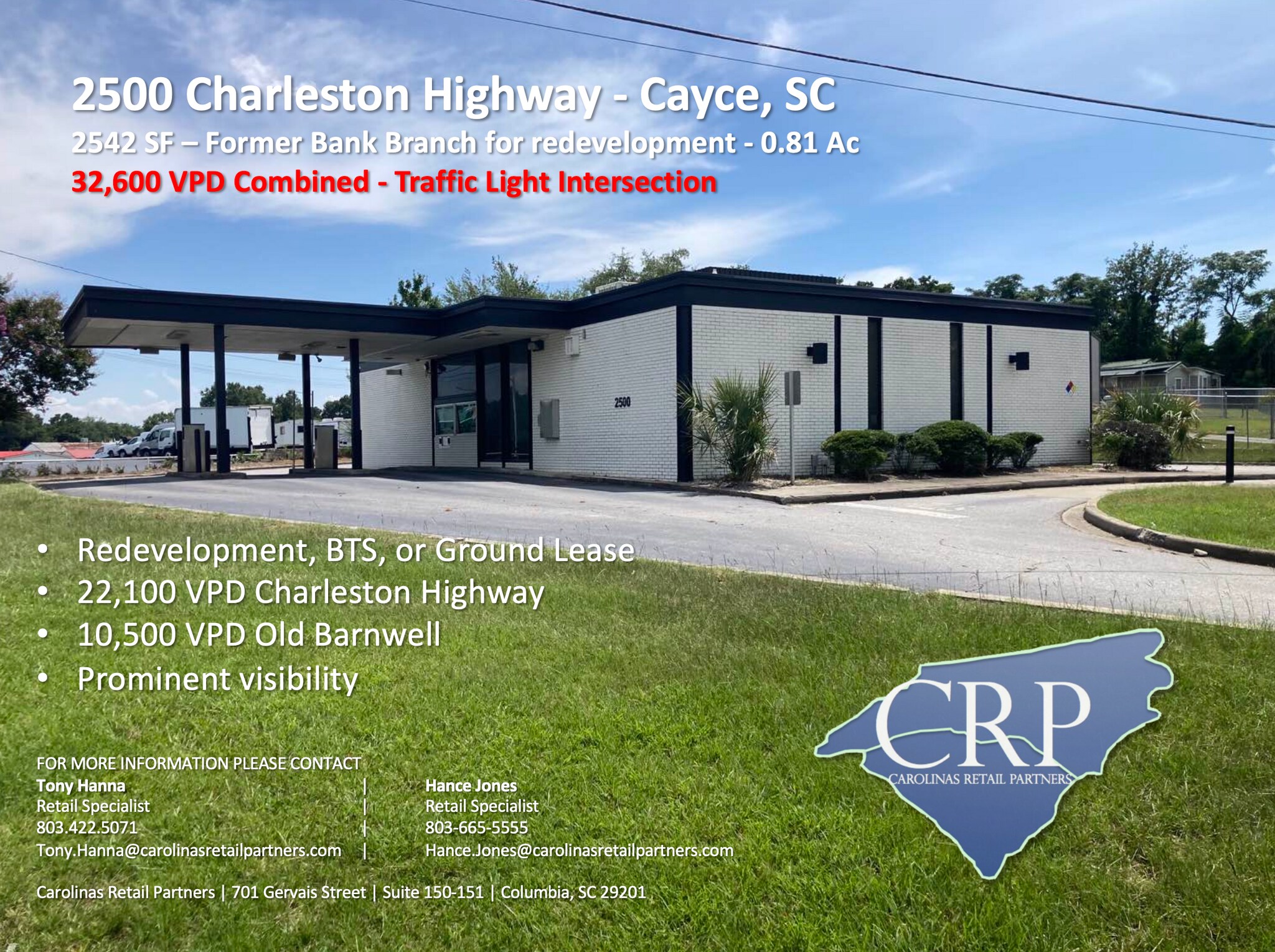 2500 Charleston Hwy, Cayce, SC for sale Building Photo- Image 1 of 1