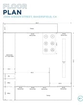2900 Gibson St, Bakersfield, CA for lease Floor Plan- Image 1 of 1