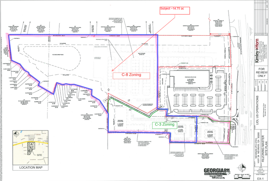 1 Highway 34, Newnan, GA for sale - Plat Map - Image 1 of 1