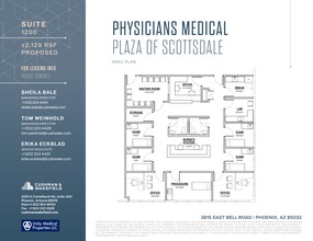 3815 E Bell Rd, Phoenix, AZ for lease Site Plan- Image 1 of 1