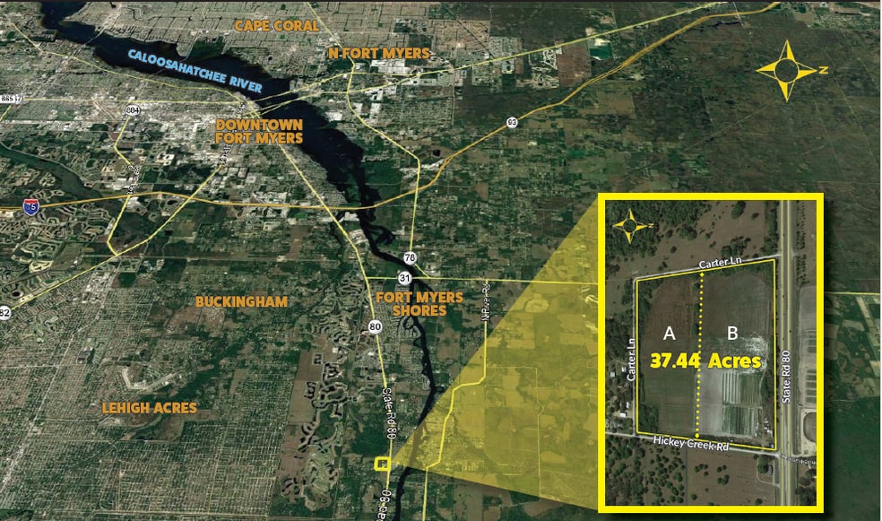 SR80 & Carter Ln, Alva, FL for sale - Building Photo - Image 1 of 1