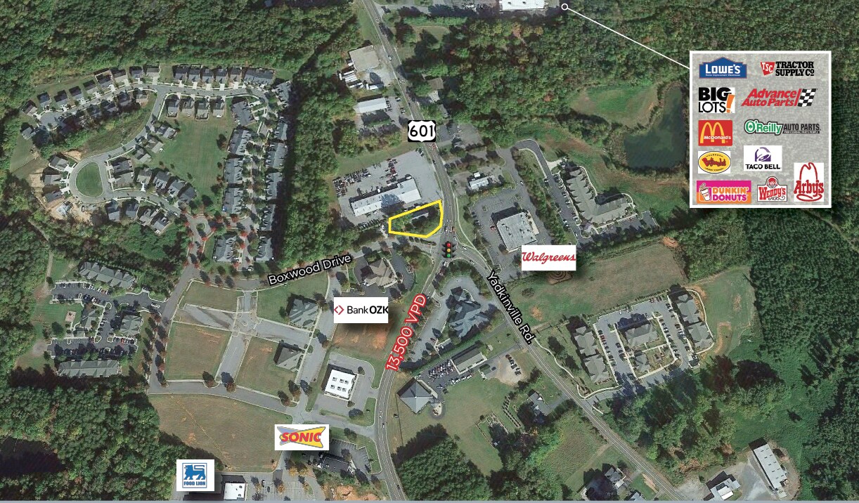 120 Boxwood Village Dr, Mocksville, NC 27028 Retail for Lease, High