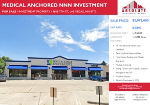 1608 7th St, Las Vegas NM - NNN Property