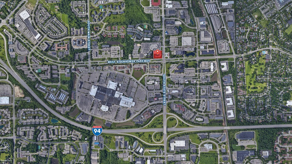 2950 S State St, Ann Arbor, MI for lease - Aerial - Image 2 of 2