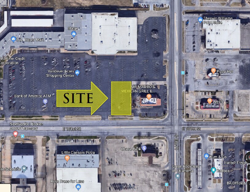 Nwc 101st & Elm, Broken Arrow, OK for sale Primary Photo- Image 1 of 1