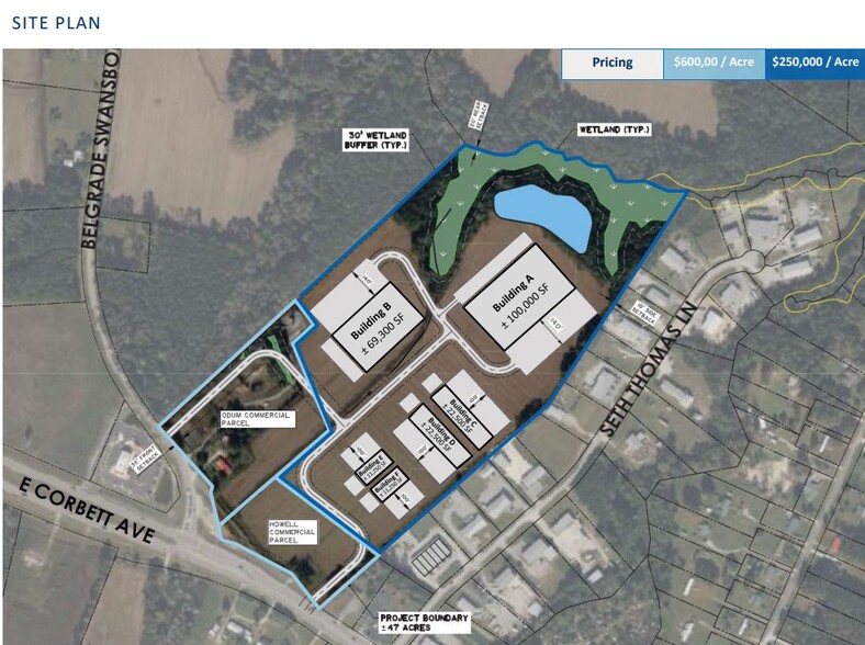 108 Belgrade Swansboro Rd, Swansboro, NC for sale - Site Plan - Image 2 of 2