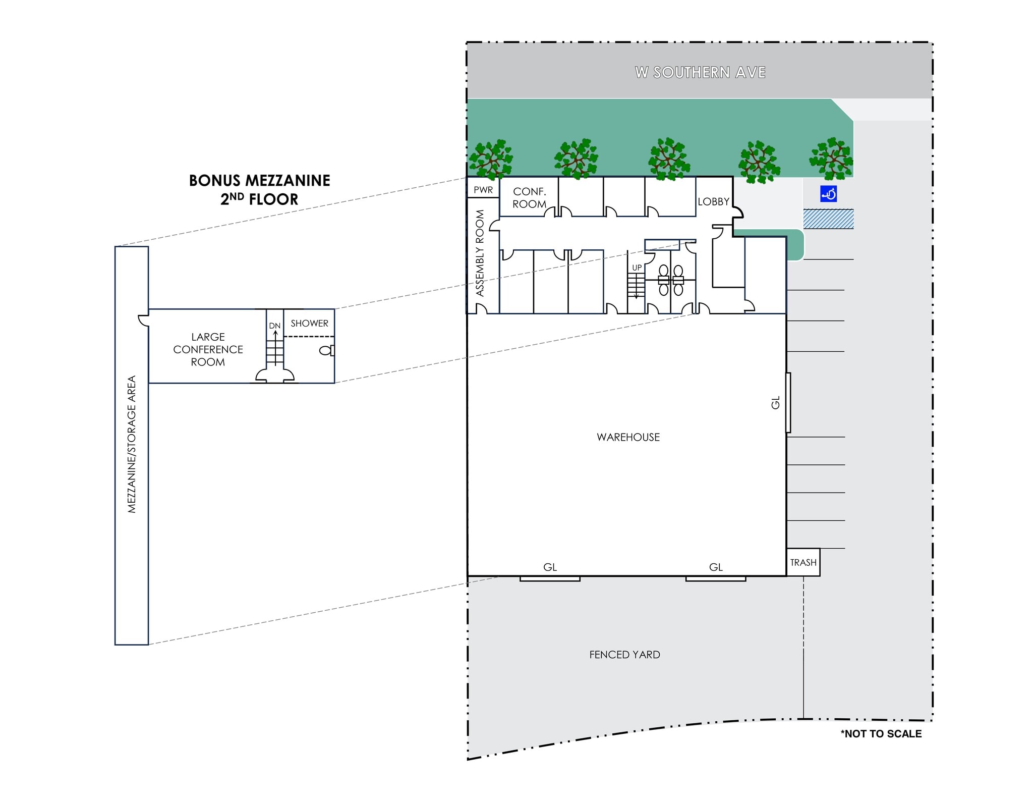 602 W Southern Ave, Orange, CA for lease Site Plan- Image 1 of 3