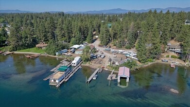 5729 E Marine Dr, Post Falls, ID - AERIAL  map view - Image1
