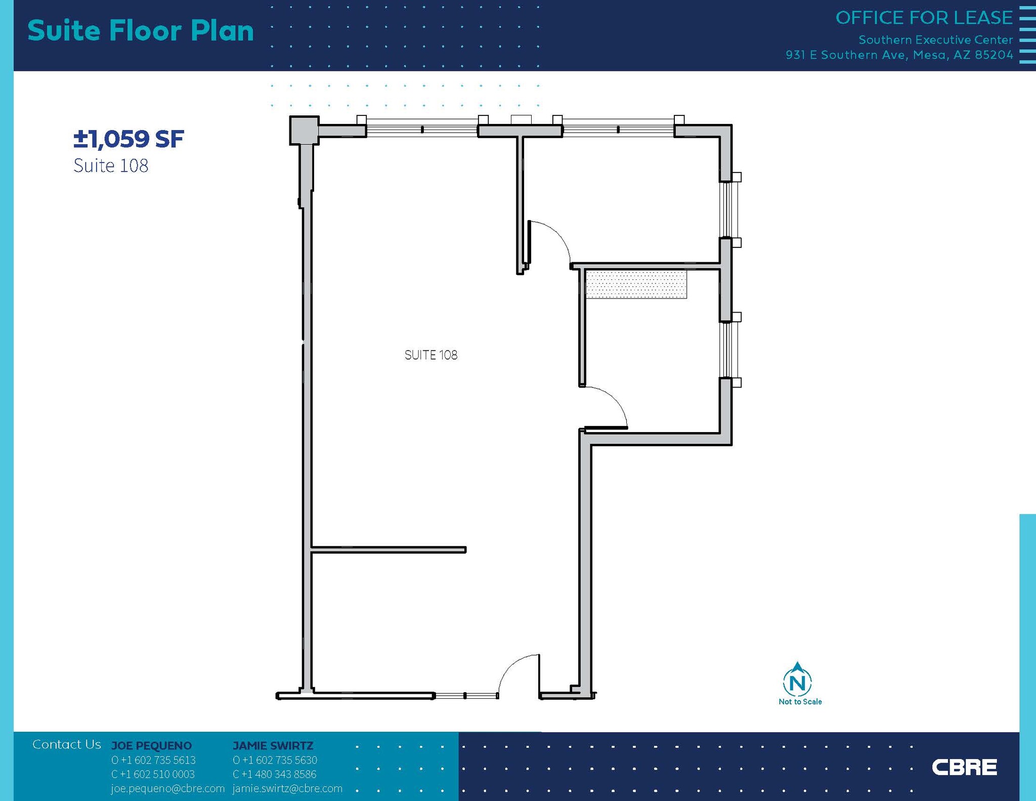 931 E Southern Ave, Mesa, AZ for lease Floor Plan- Image 1 of 1