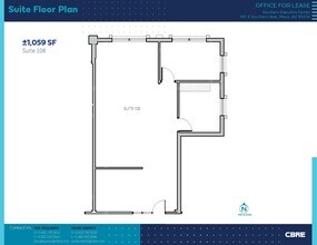 931 E Southern Ave, Mesa, AZ for lease Floor Plan- Image 1 of 1