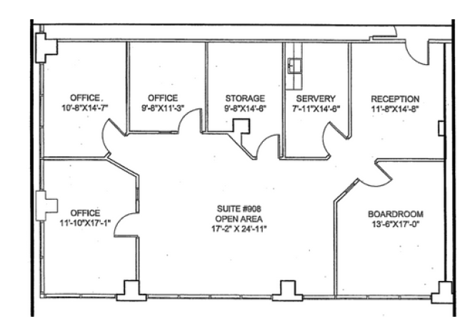 5945-5955 Airport Rd, Mississauga, ON for lease Floor Plan- Image 1 of 1