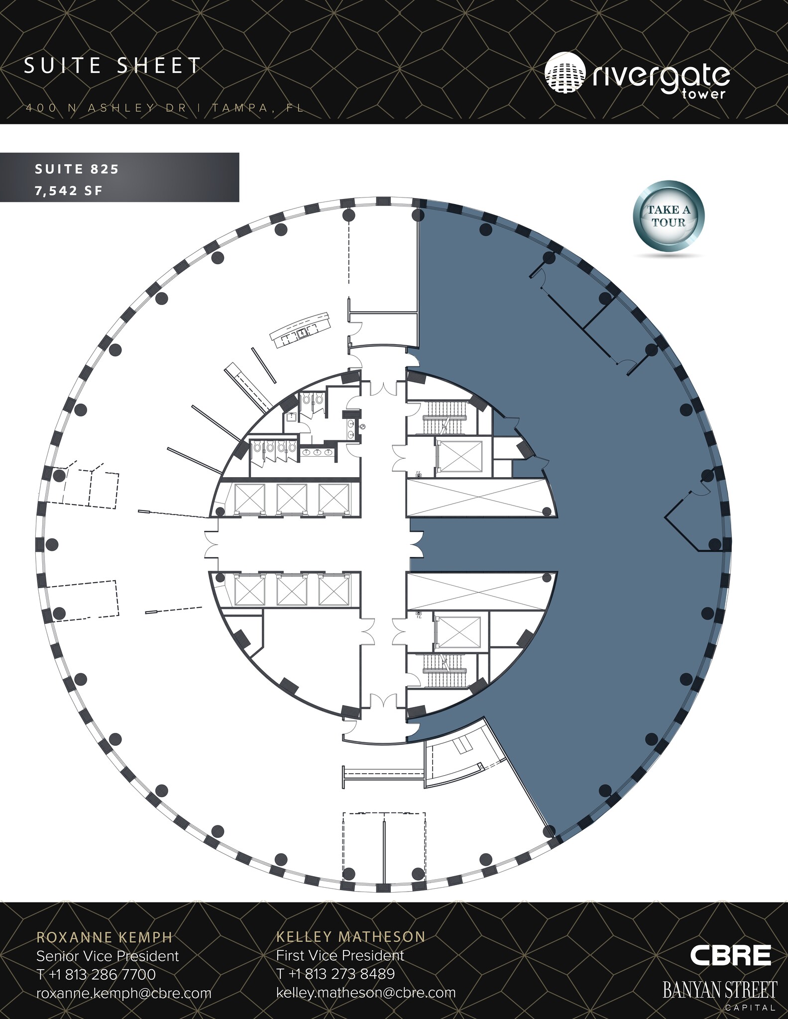 400 N Ashley Dr, Tampa, FL for lease Site Plan- Image 1 of 1