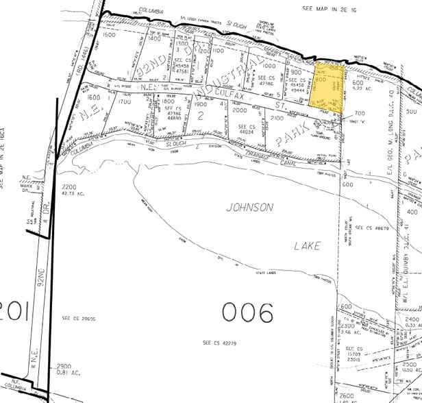 9705-9707 NE Colfax St, Portland, OR for lease - Plat Map - Image 3 of 6