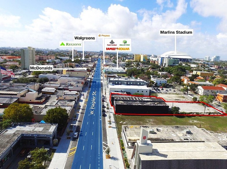 943 947 W Flagler St Miami Fl 33130 Freestanding Property For 19 000 Sf Retail Building Offered At 4 395 In Miami Fl