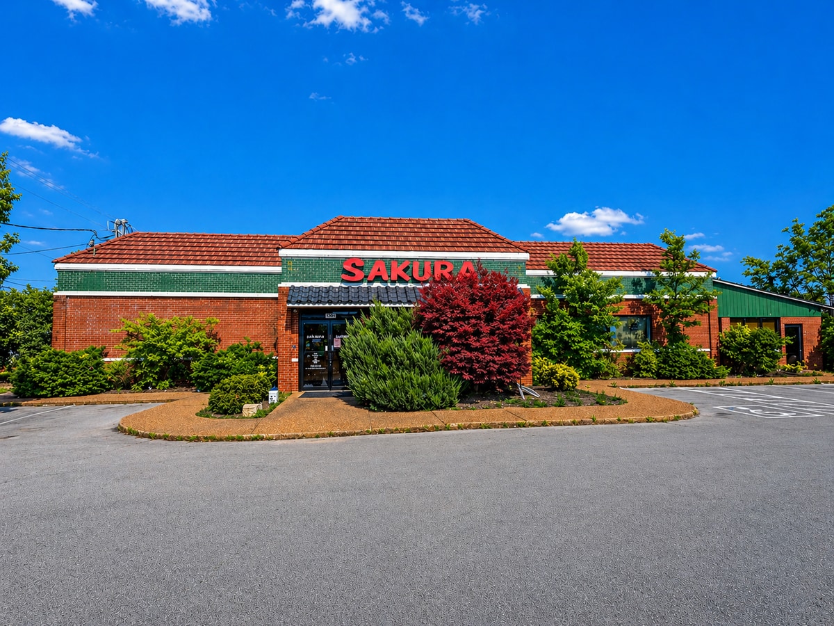 3451 Lebanon Pike, Hermitage, TN 37076 - Former Sakura Japanese