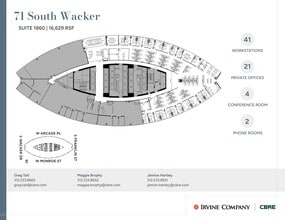 71 S Wacker Dr, Chicago, IL for lease Site Plan- Image 1 of 1