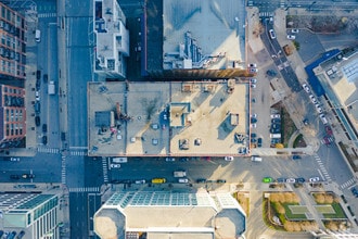 414 N Orleans St, Chicago, IL - AERIAL  map view