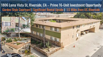 1806 Loma Vista St, Riverside CA - Motel