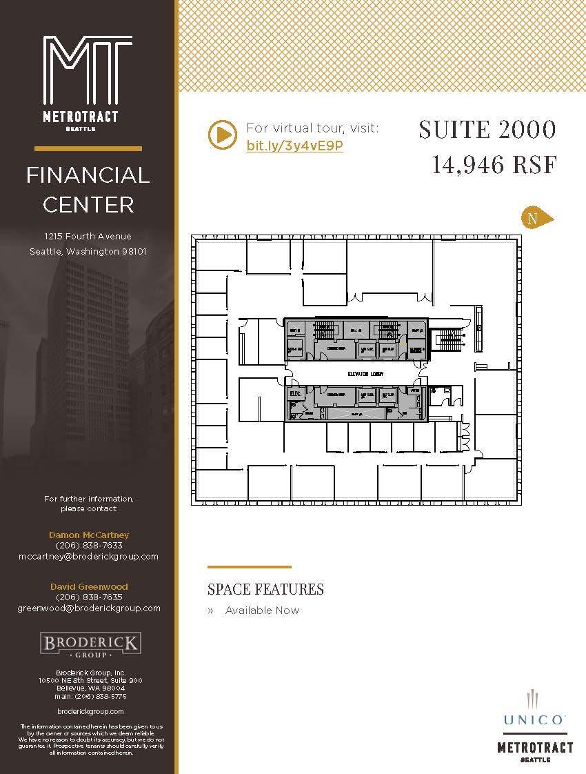 1215 4th Ave, Seattle, WA for lease Floor Plan- Image 1 of 1