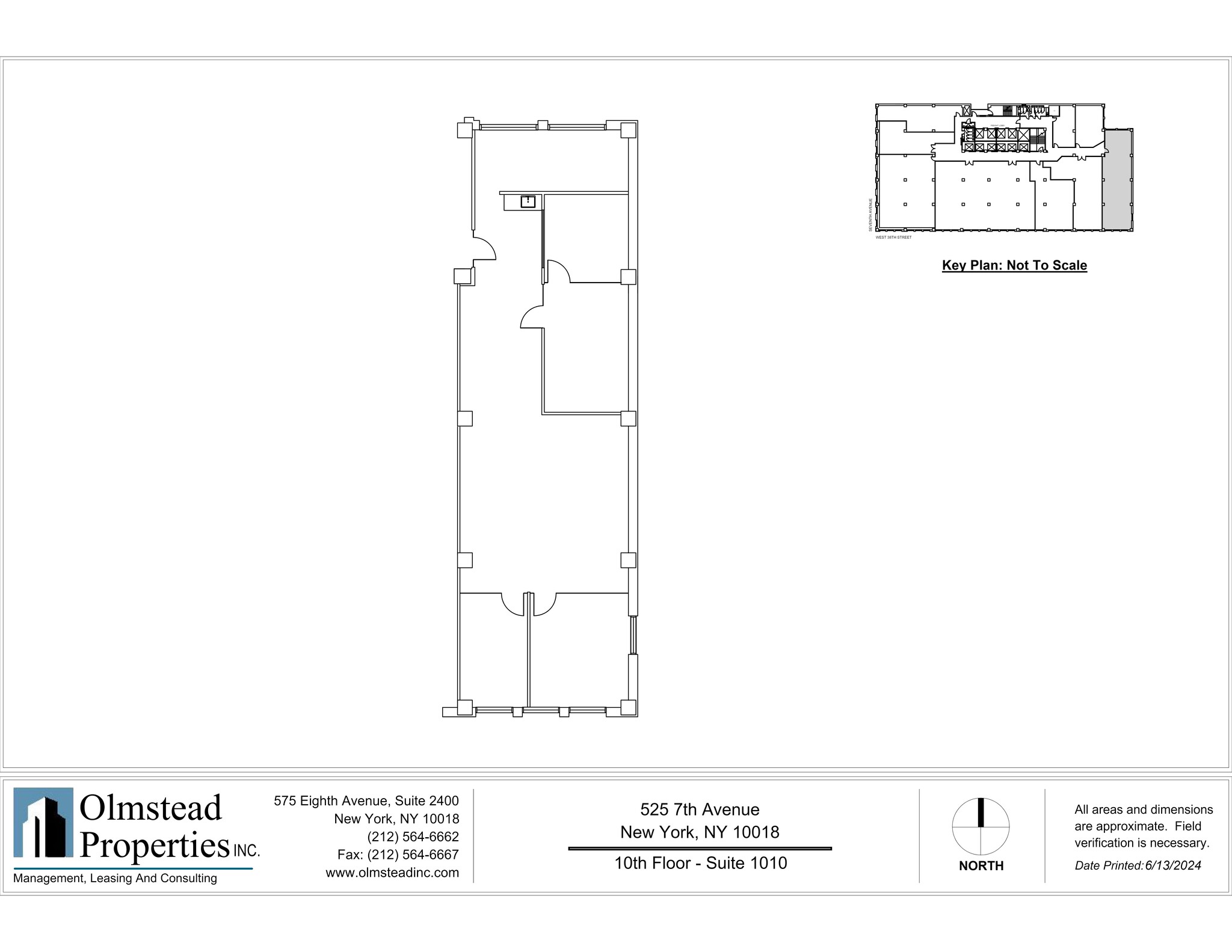 525 Seventh Ave, New York, NY for lease Site Plan- Image 1 of 1