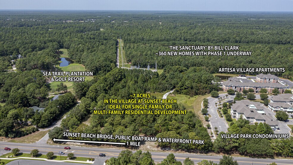 0 Sunset Blvd N & Angels Trace Rd, Sunset Beach, NC 28468 Parcels in