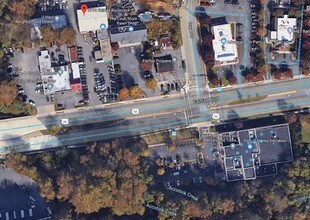9776 Fairfax Blvd, Fairfax, VA - AERIAL  map view