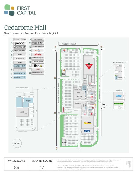 3495 Lawrence Ave E, Toronto, ON for lease - Site Plan - Image 2 of 24