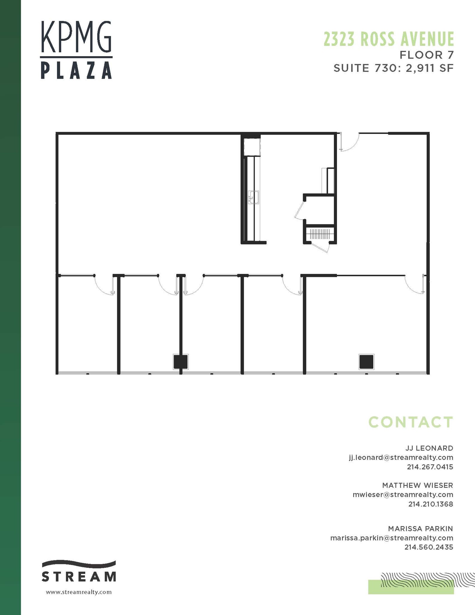 2323 Ross Ave, Dallas, TX for lease Floor Plan- Image 1 of 1