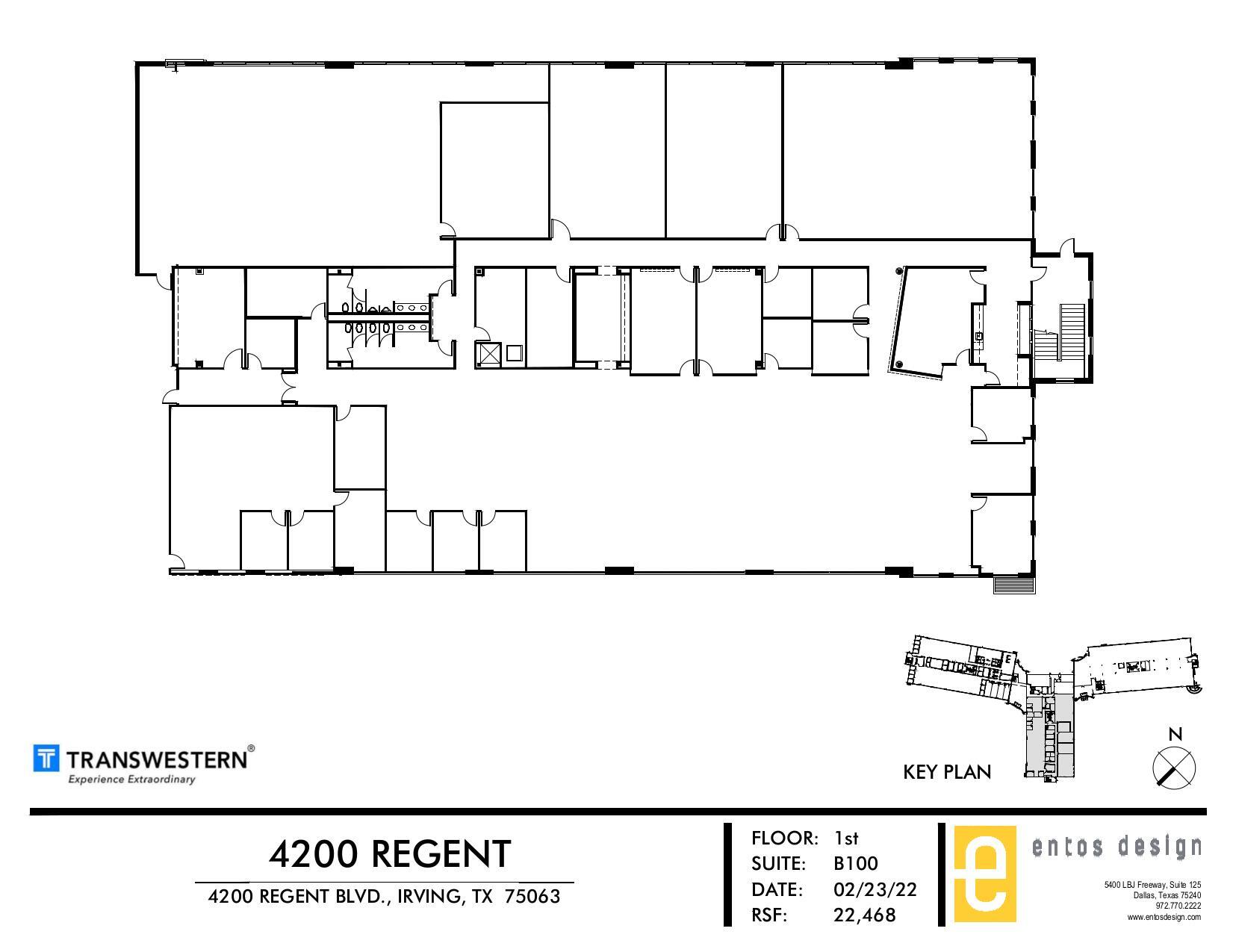 4200 Regent Blvd, Irving, TX for lease Floor Plan- Image 1 of 1