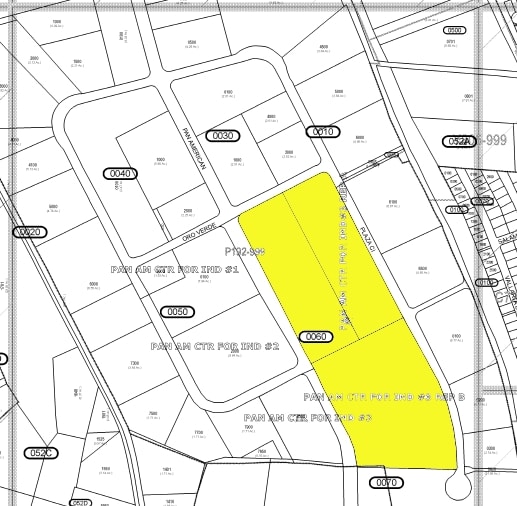 9600 Pan American, El Paso, TX for lease - Plat Map - Image 2 of 14