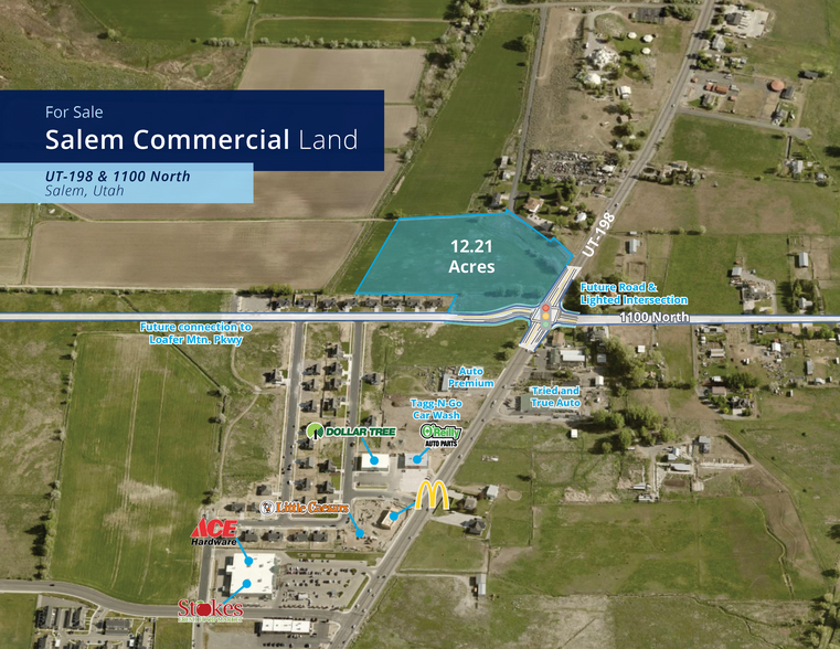 State Road, Salem, UT for sale - Aerial - Image 1 of 2