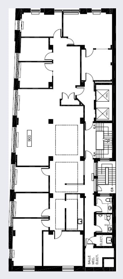 150-152 Rue Notre-Dame E, Montréal, QC for lease Floor Plan- Image 1 of 1