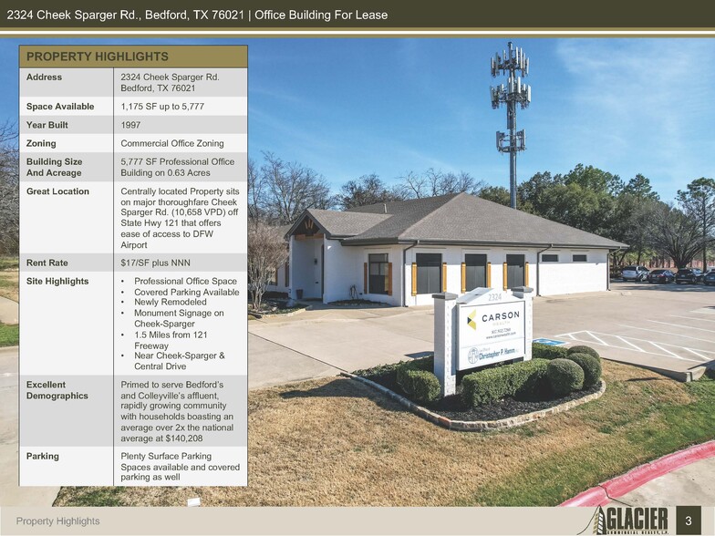 2324 Cheek Sparger Rd, Bedford, TX for lease - Building Photo - Image 3 of 27