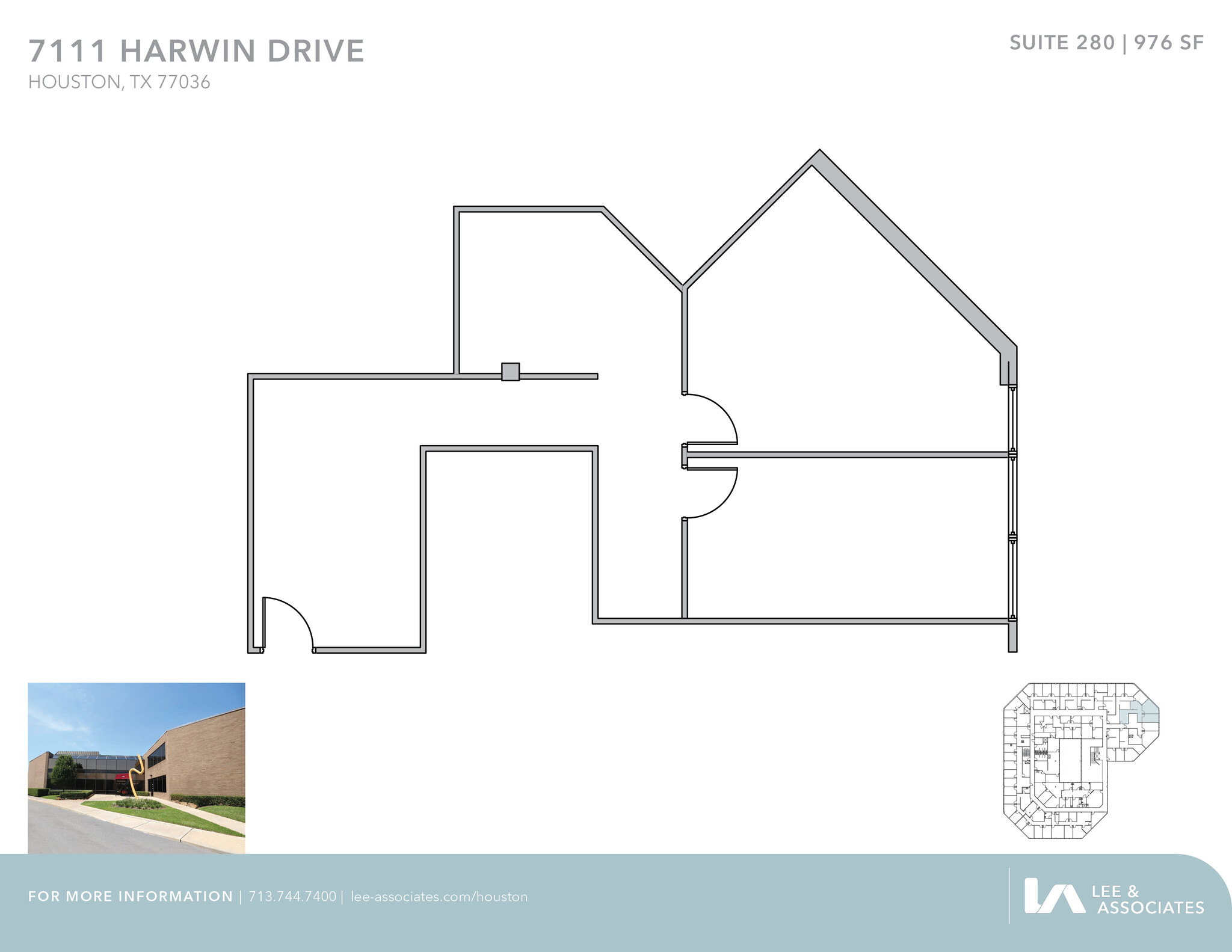 7111 Harwin Dr, Houston, TX for lease Floor Plan- Image 1 of 1