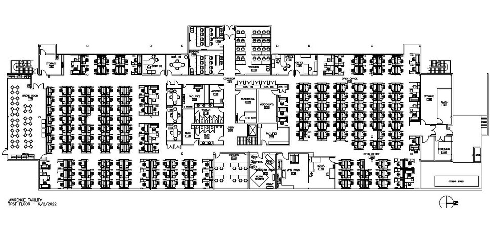 2000 Bluffs Dr, Lawrence, KS for sale - Floor Plan - Image 1 of 2