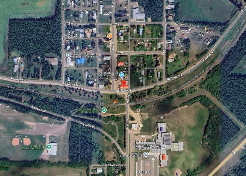 4117 Main St, St Paul County No 19, AB for lease - Aerial - Image 2 of 2