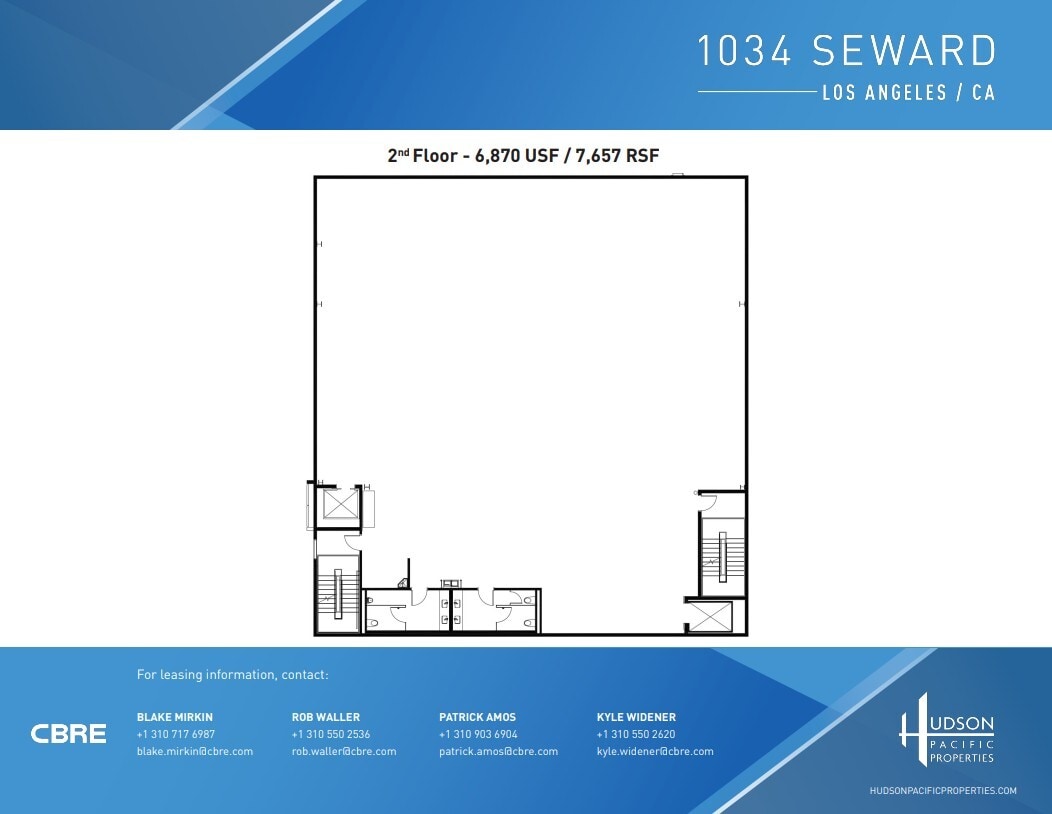 1034 Seward St, Los Angeles, CA for sale Floor Plan- Image 1 of 1