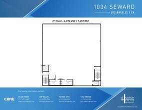 1034 Seward St, Los Angeles, CA for sale Floor Plan- Image 1 of 1