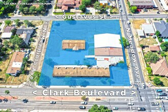 1600 Clark Blvd, Laredo, TX - aerial  map view - Image1