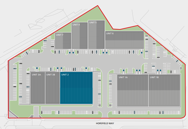 Horsfield Way, Stockport for lease Site Plan- Image 1 of 1