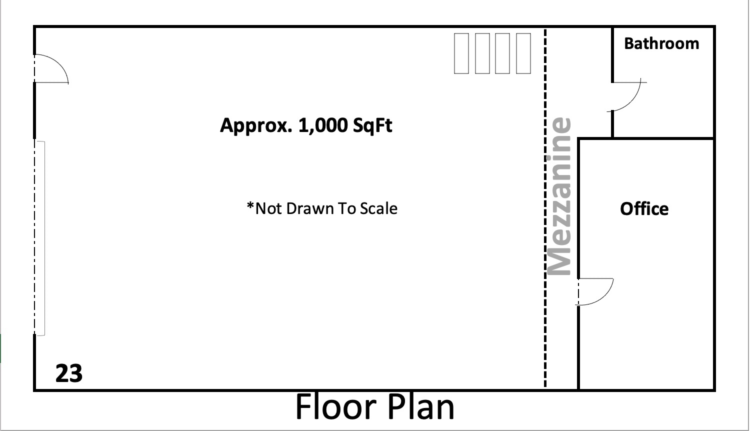 2040 N Main St, Walnut Creek, CA for lease Floor Plan- Image 1 of 4