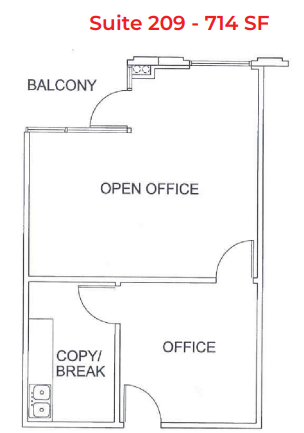 9335 Airway Rd, San Diego, CA for lease Floor Plan- Image 1 of 2