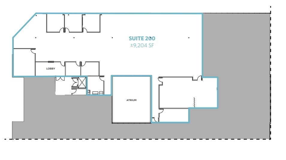 1190-1198 Saratoga Ave, San Jose, CA for lease Floor Plan- Image 1 of 2