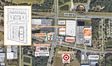 1625-1636 S Poinciana Blvd, Kissimmee, FL - AERIAL map view